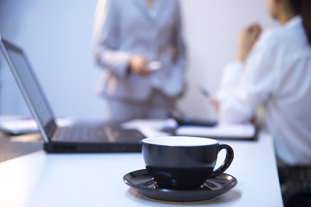 商务团队合作交流背景图片