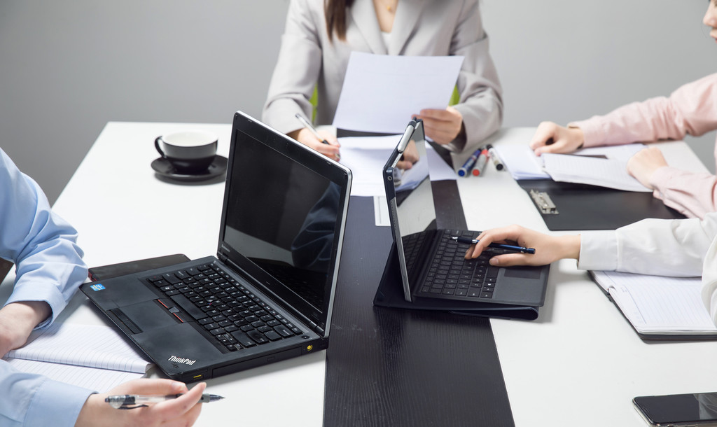 商务团队交流背景图片