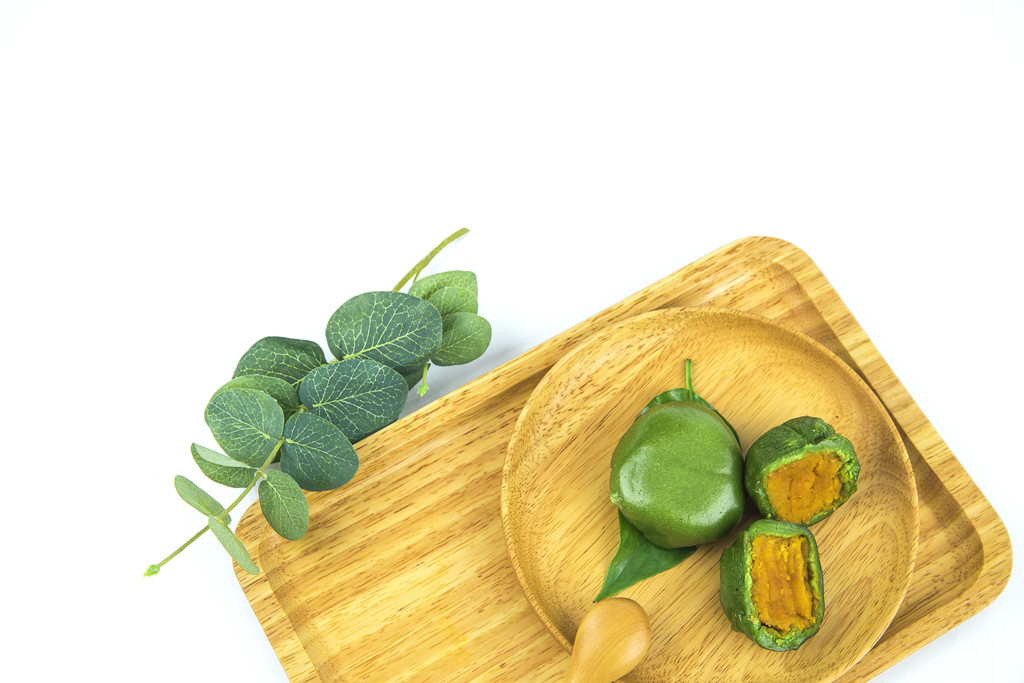 清明节青团背景图片