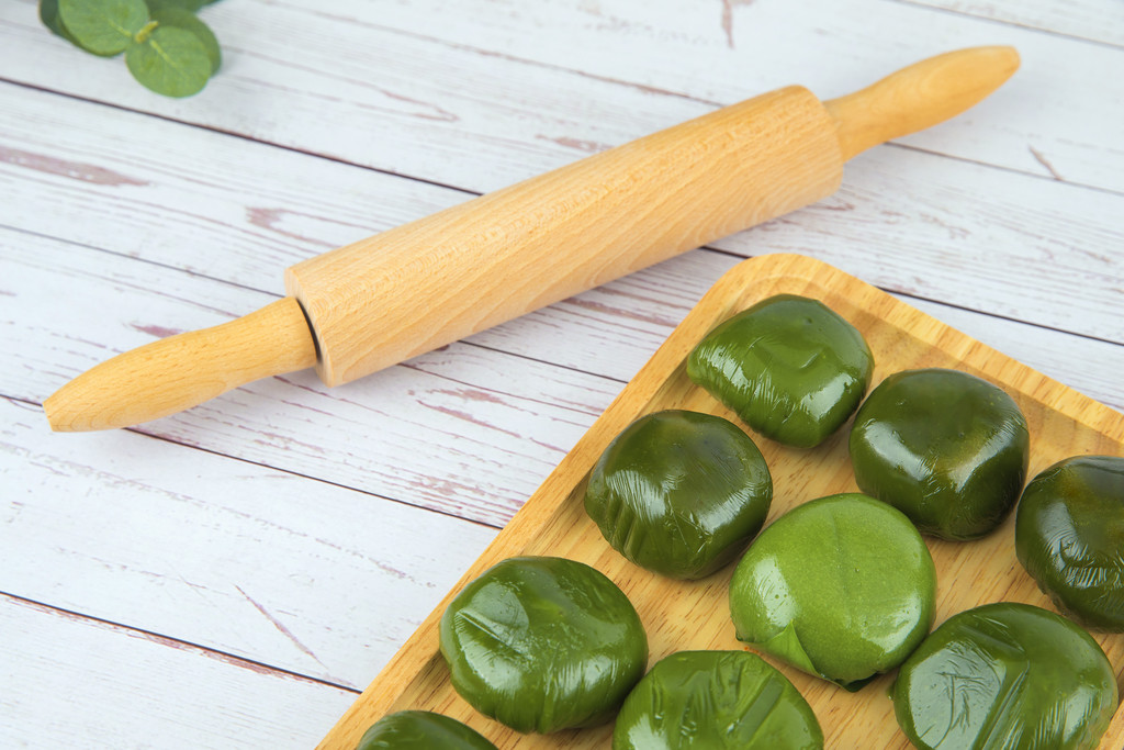 清明节青团背景图片