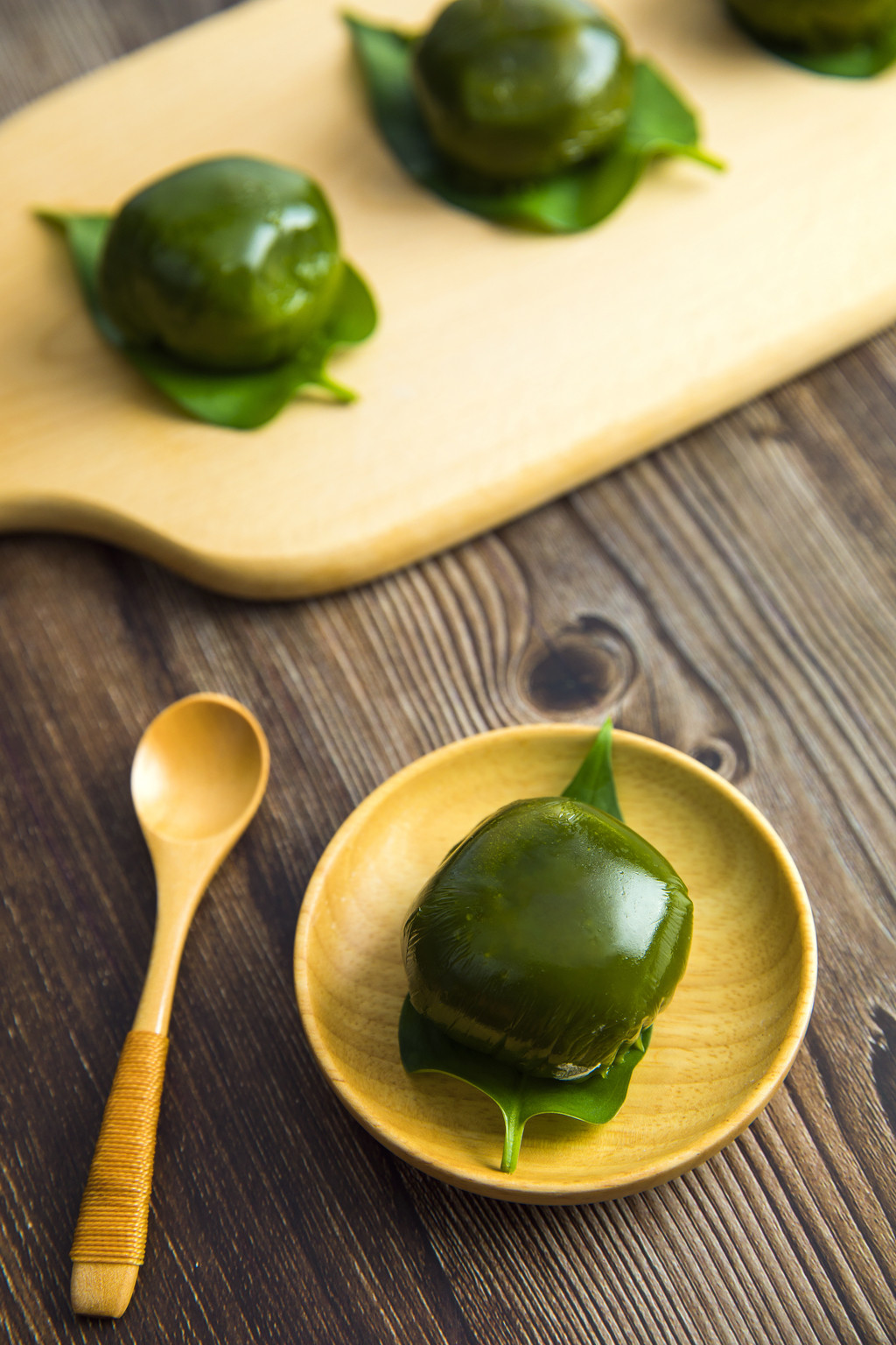 清明节青团背景图片