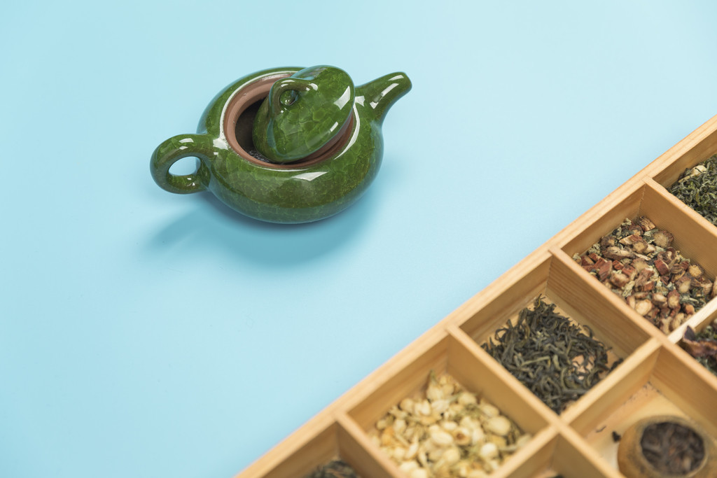 茶叶果茶分类背景图片