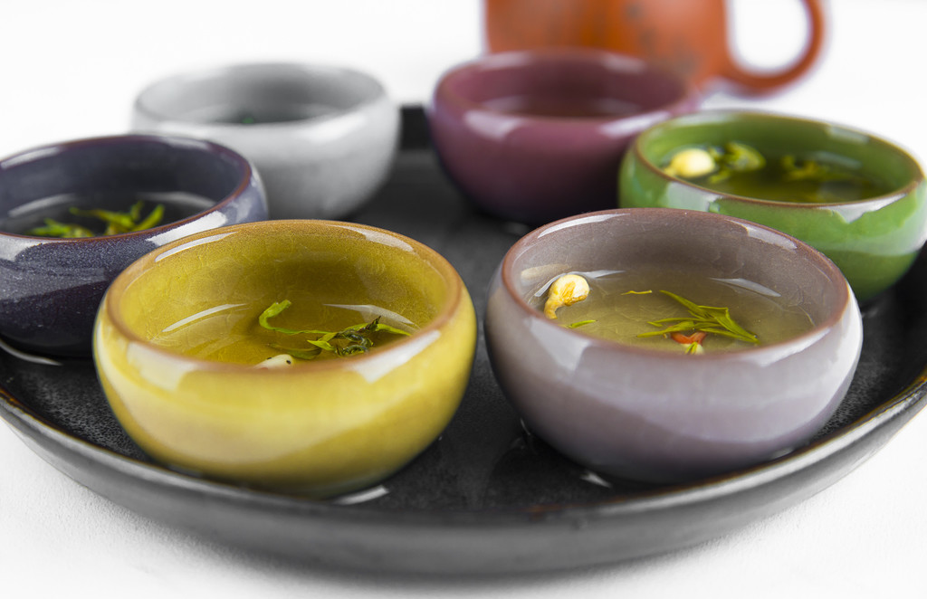 春季新茶功夫茶背景图片