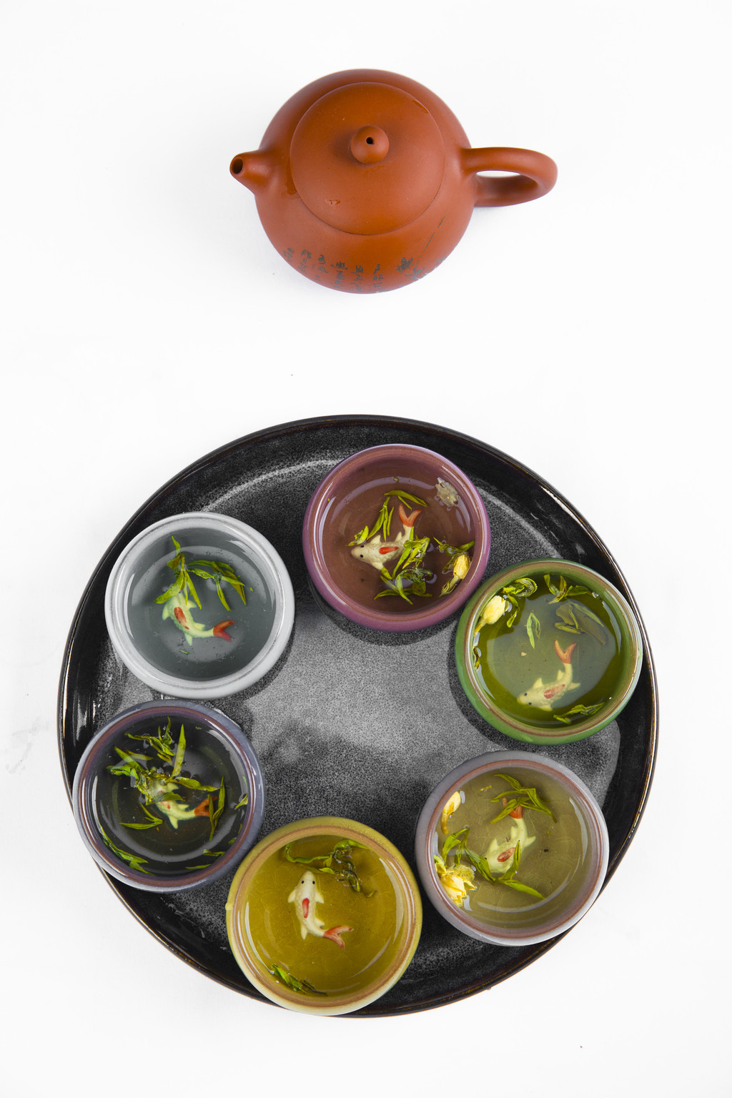 春季新茶喝茶背景图片