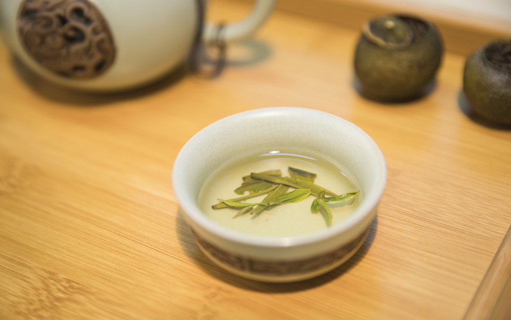 春季新茶功夫茶背景图片