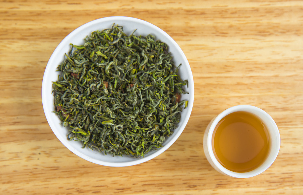 春季新茶功夫茶背景图片