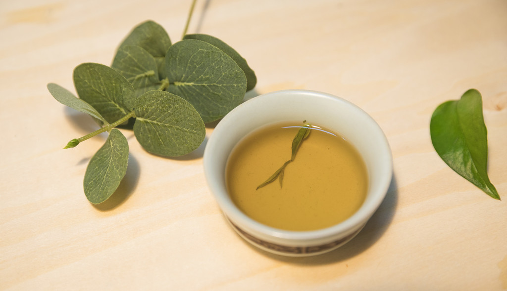 春季新茶喝茶背景图片