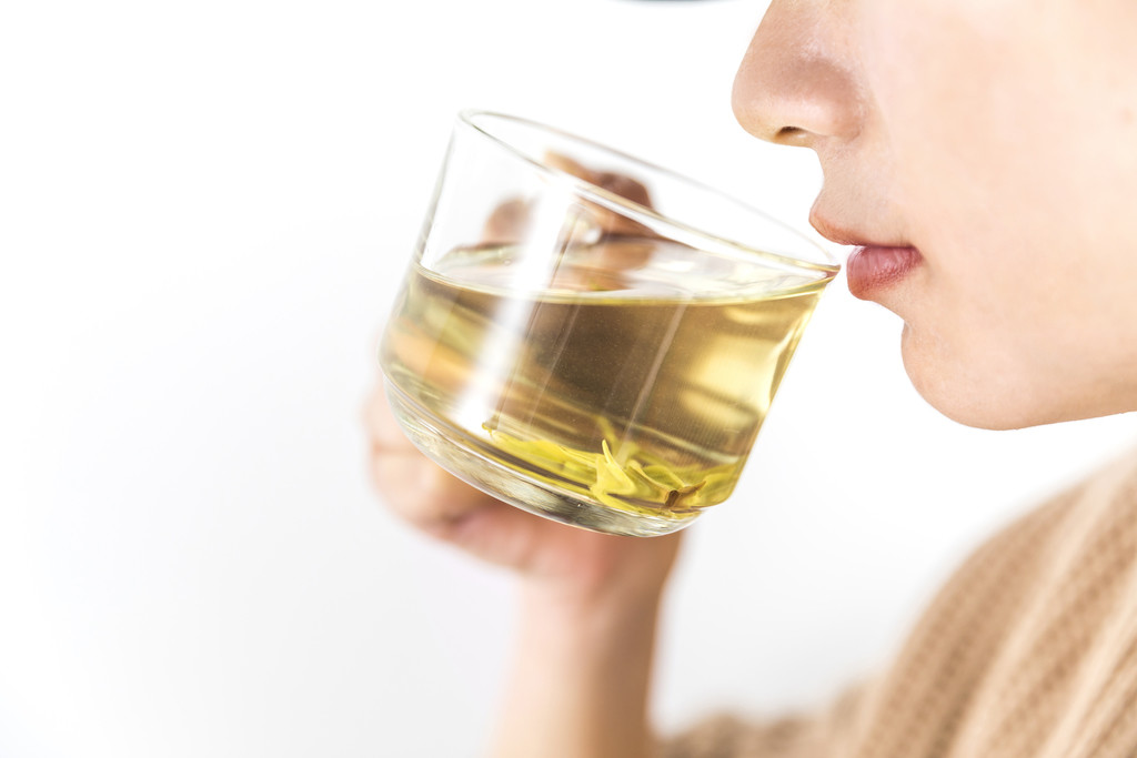 春季功夫茶背景图片