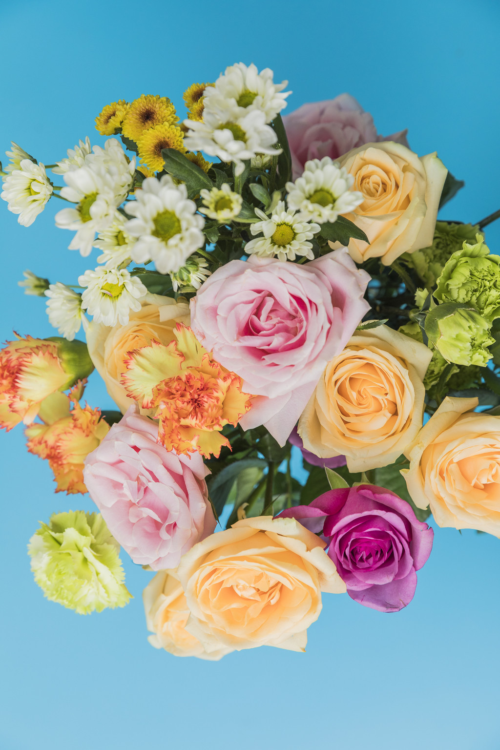 小清新鲜花礼物背景图片 