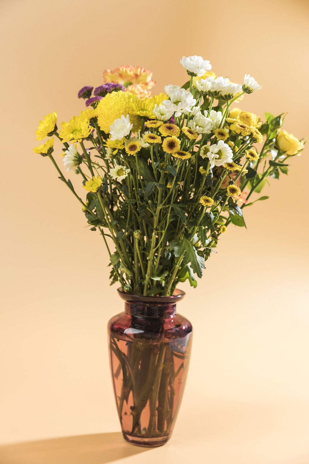 小清新鲜花礼物背景图片 