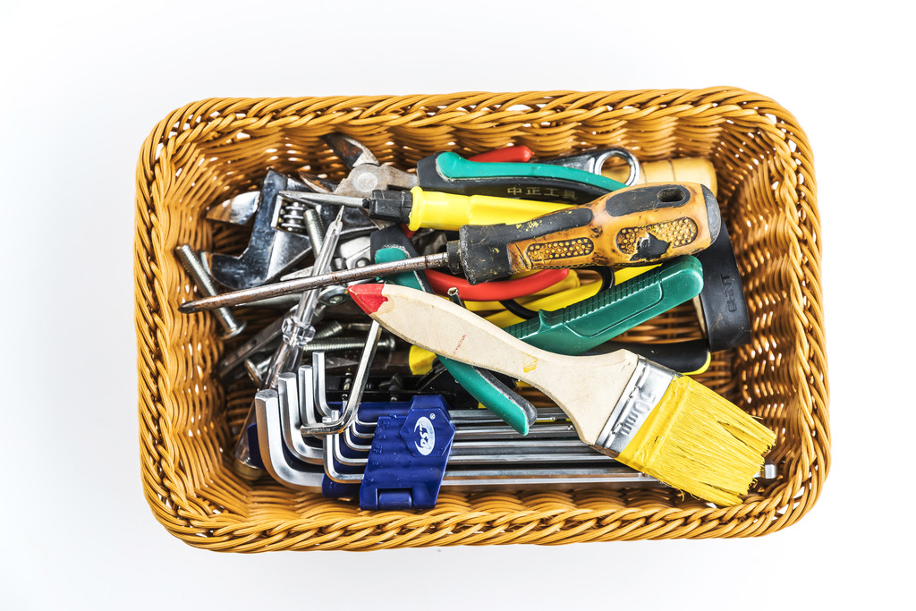 五一劳动节劳动工具背景图片