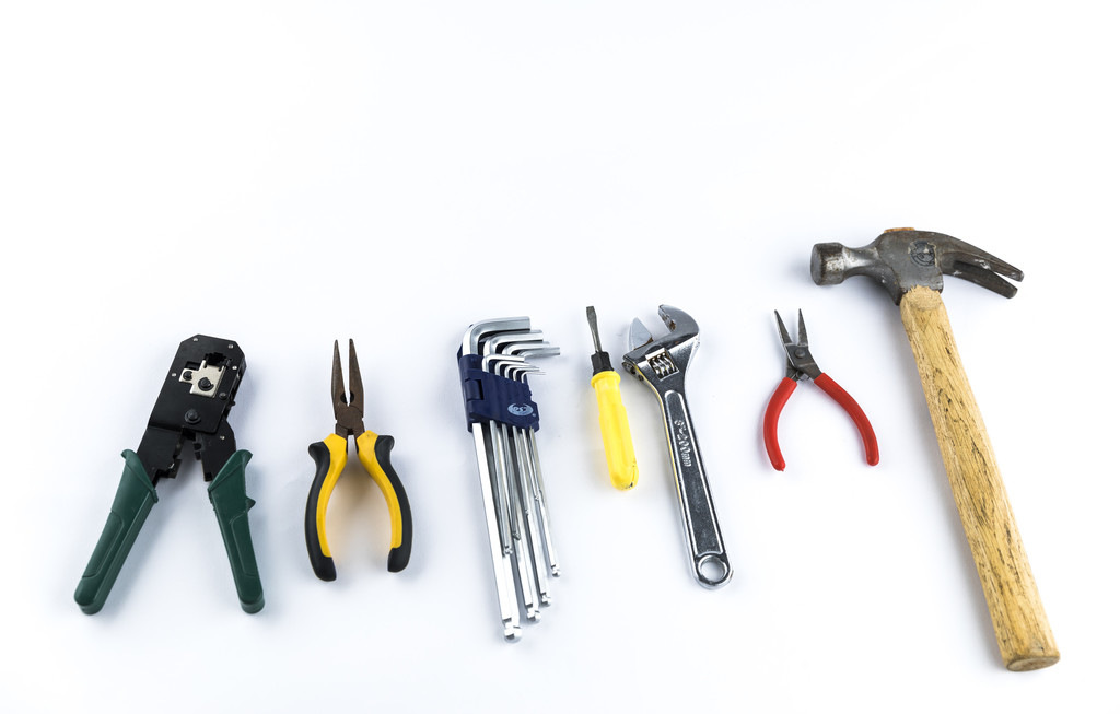 五一劳动节劳动工具背景图片