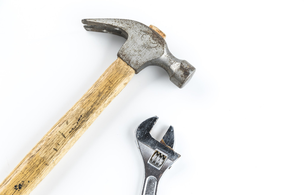 五一劳动节劳动工具背景图片