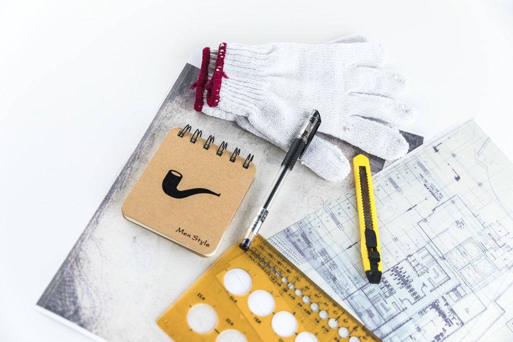 五一劳动节测量背景图片