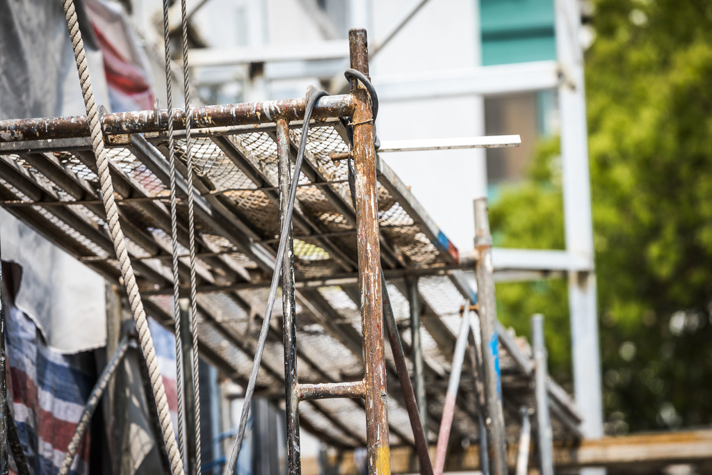 工地装修工具背景图片