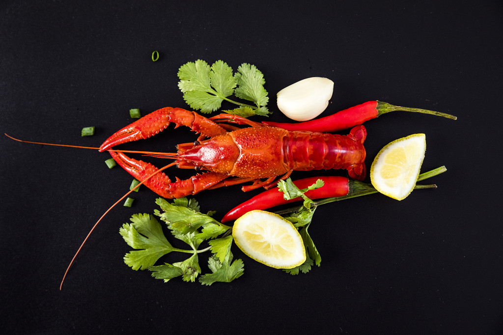 美食海鲜小龙虾