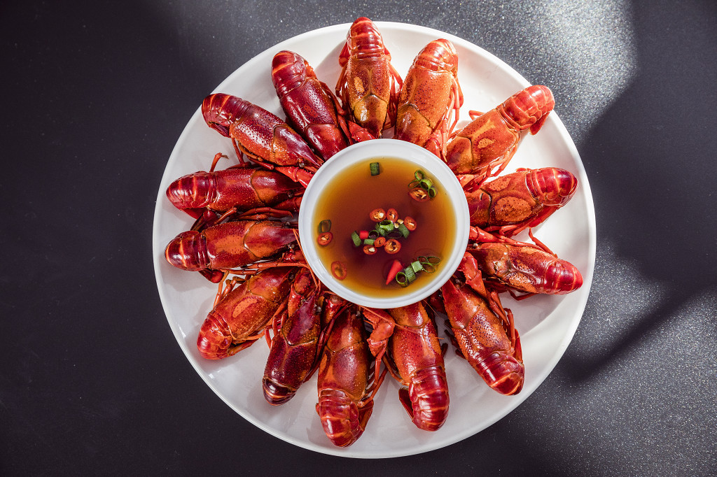 美食海鲜小龙虾