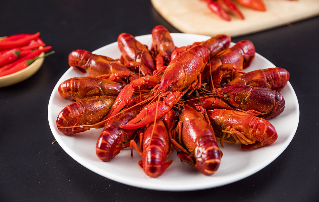 美食海鲜小龙虾