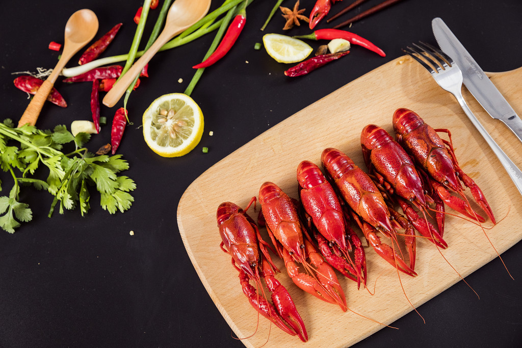 美食海鲜小龙虾