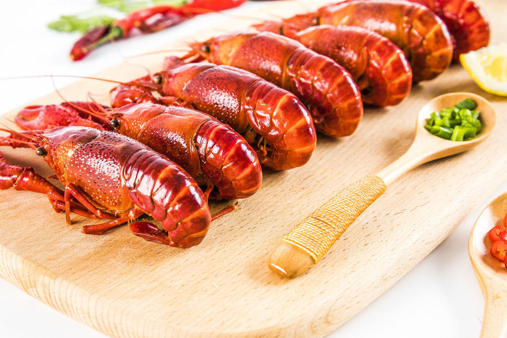 美食海鲜小龙虾