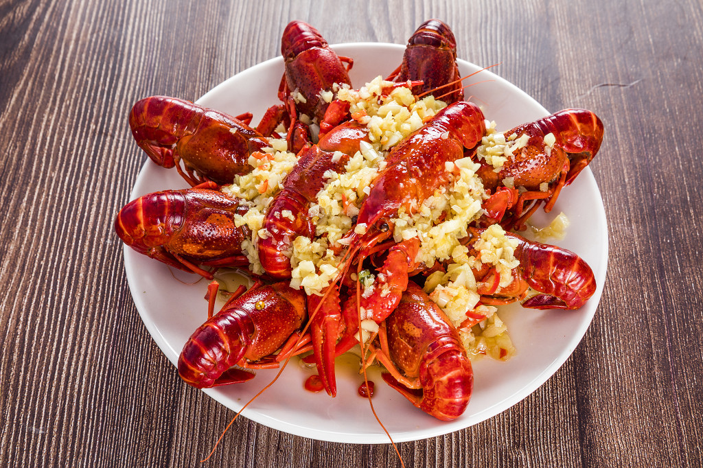 美食海鲜小龙虾