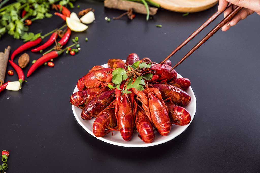 美味新鲜小龙虾