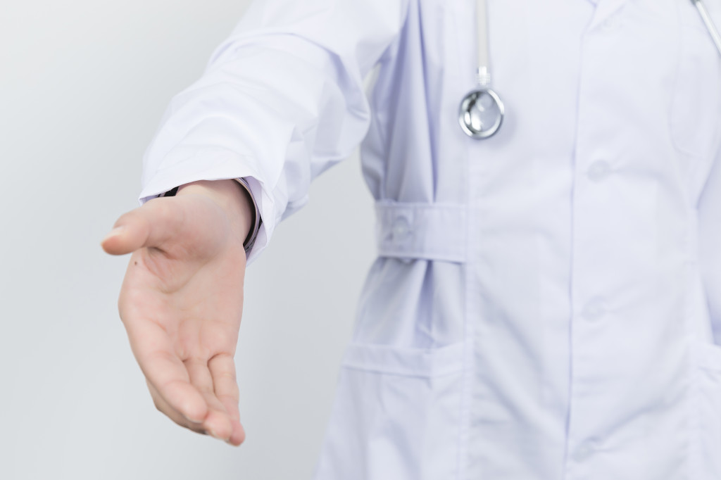 白色医疗医院医生