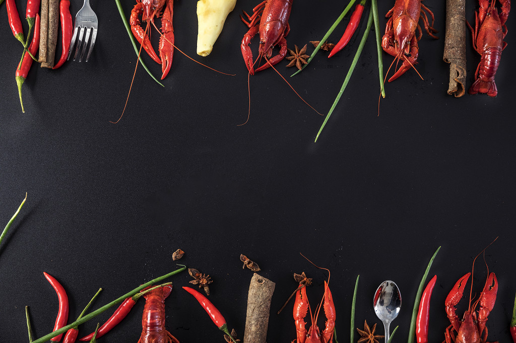 美味新鲜麻辣小龙虾