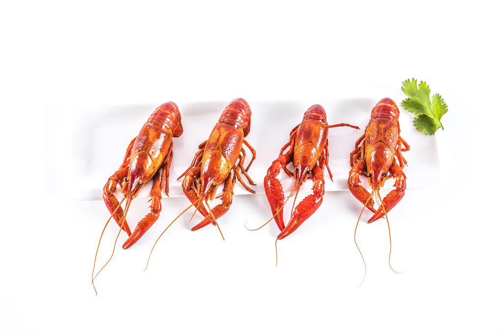 美味新鲜麻辣小龙虾