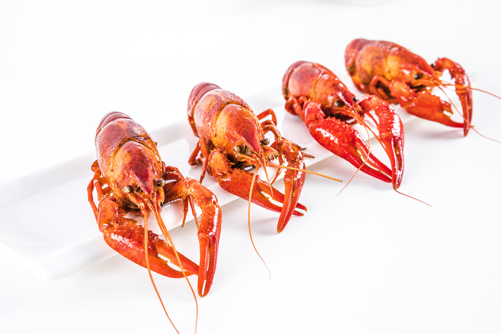 美味新鲜麻辣小龙虾