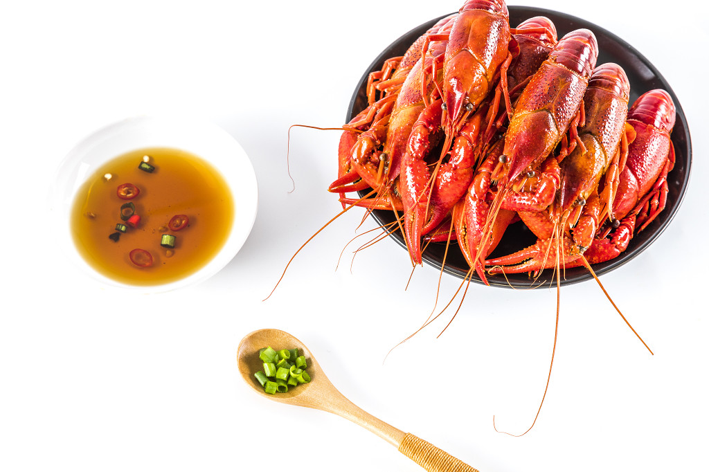 美味新鲜麻辣小龙虾