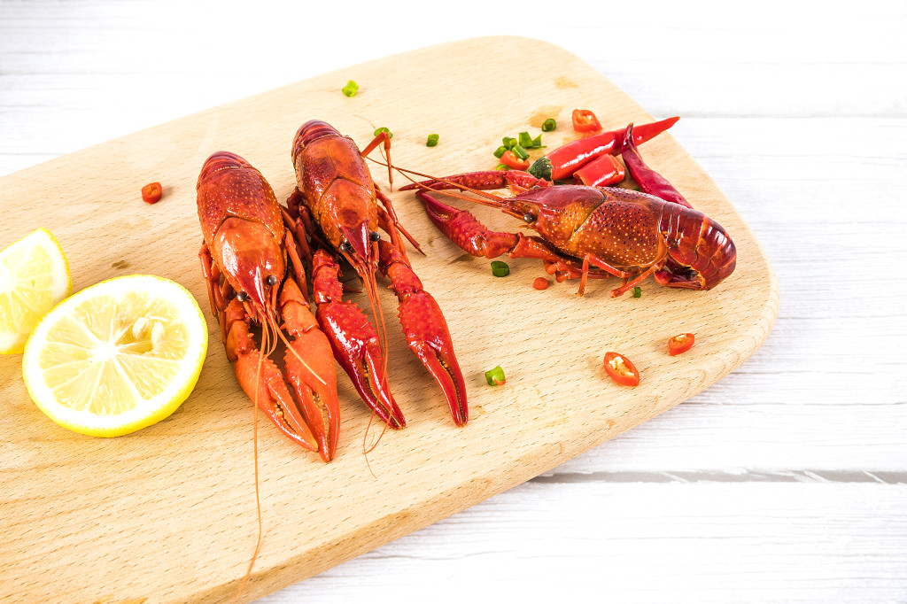 美味新鲜麻辣小龙虾