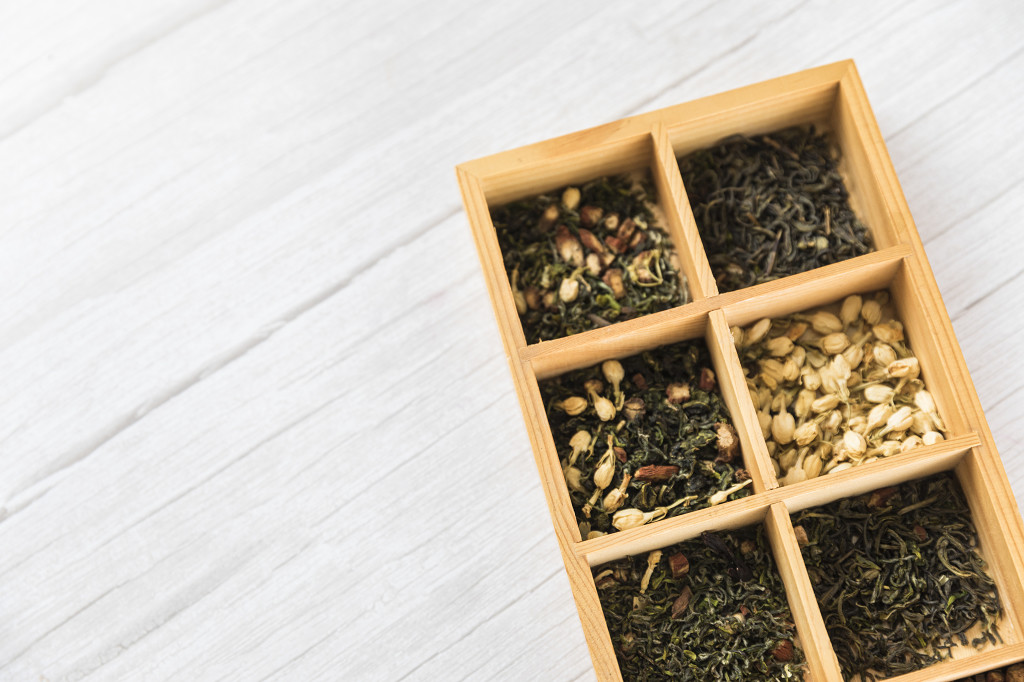 绿色春茶清新茶叶