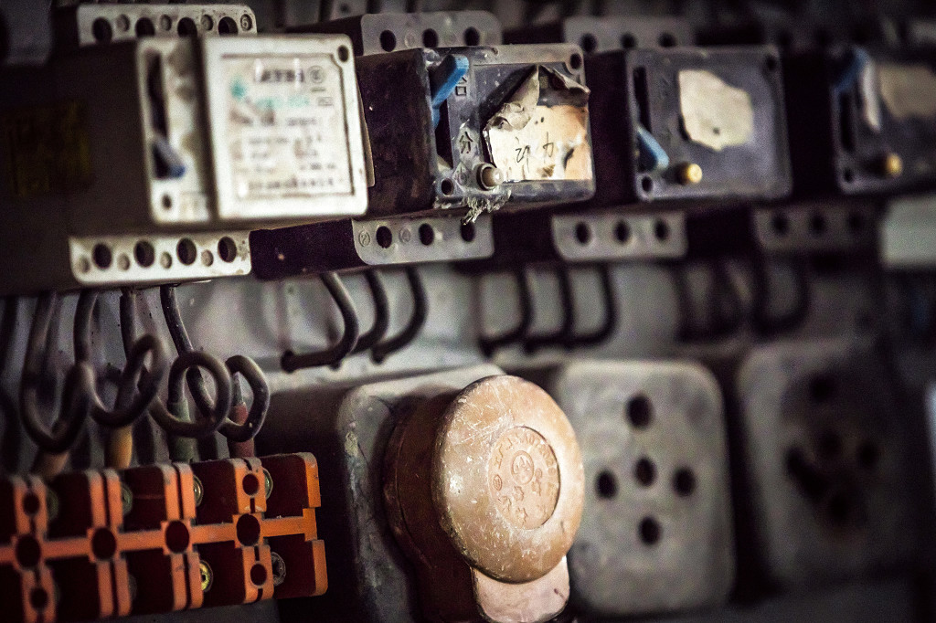 劳动节电表电闸图片