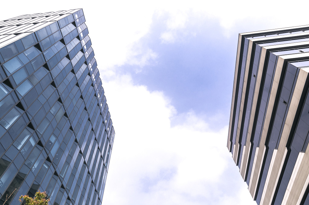 商务城市园区办公楼建筑图片