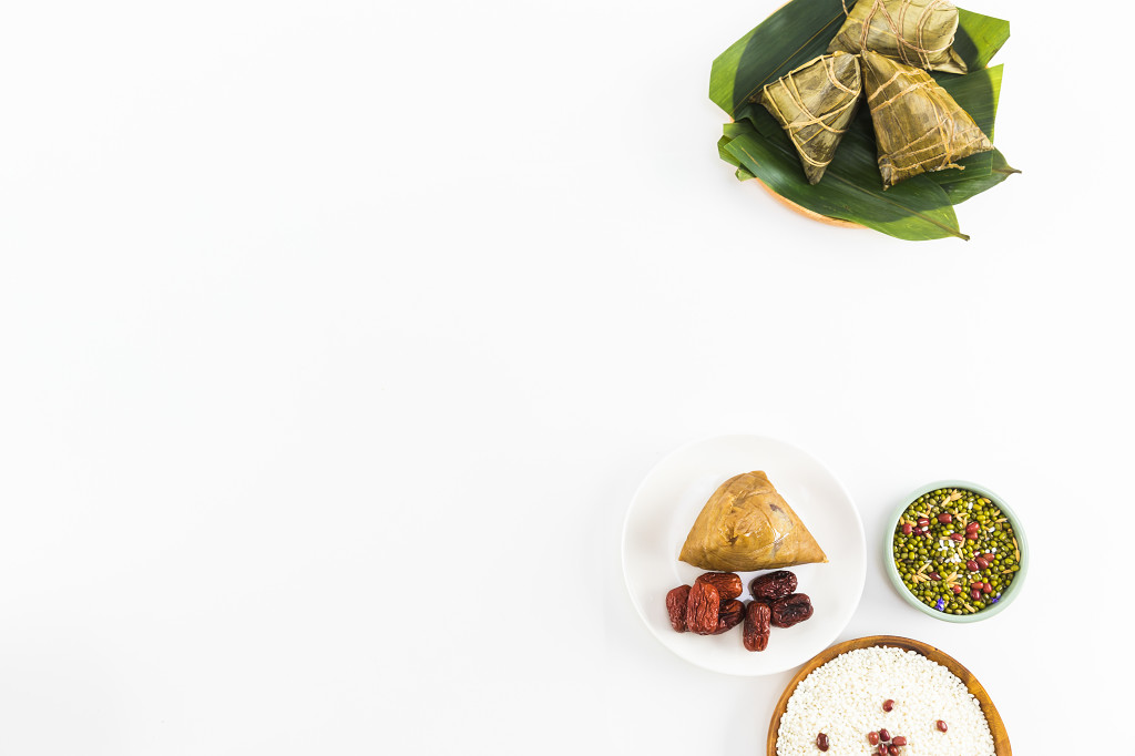 端午粽子食材图片