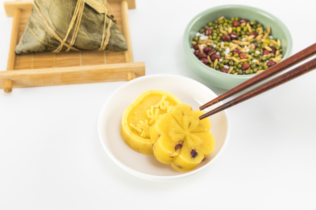 端午节日绿豆糕糕点图片
