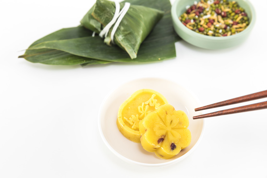 端午节日绿豆糕糕点图片