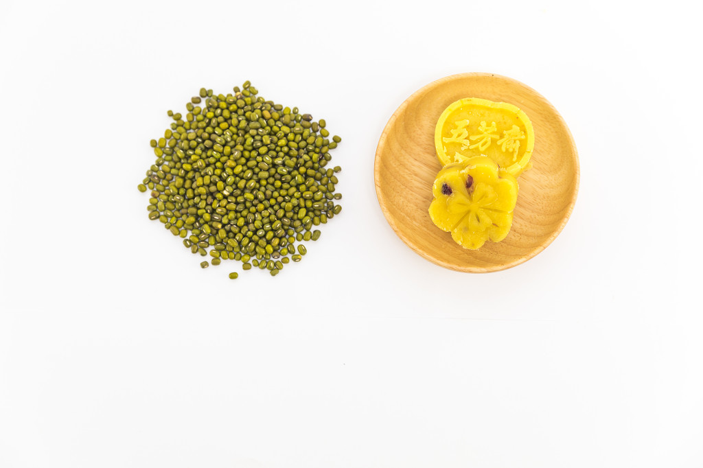 端午节日绿豆糕糕点图片