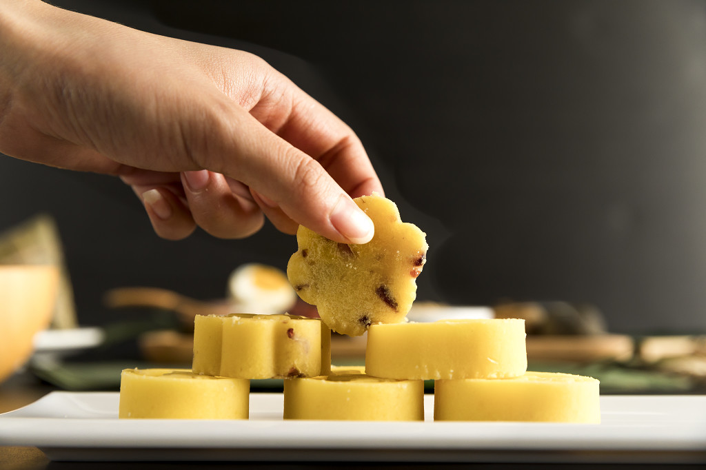 端午节日绿豆糕糕点图片