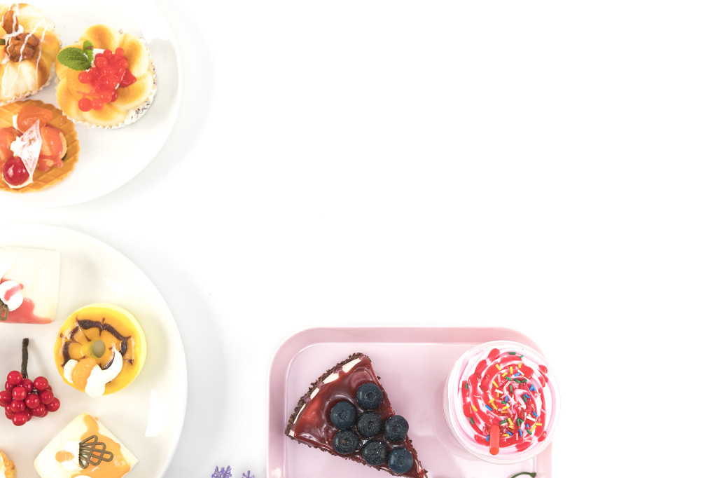 甜品下午茶小蛋糕图片