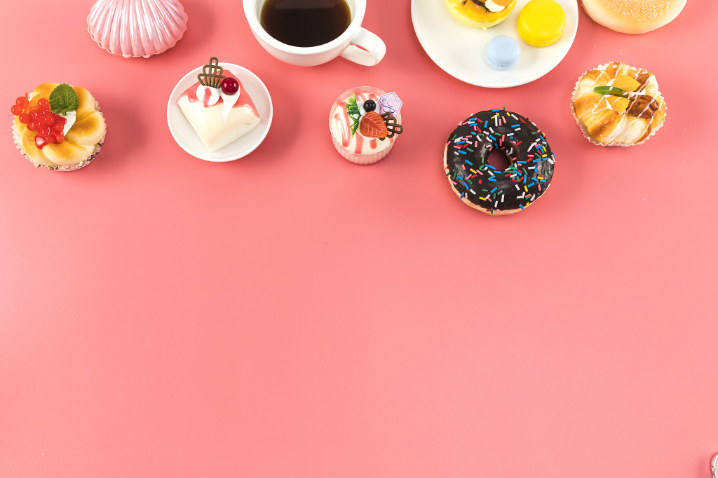 甜品下午茶小蛋糕图片