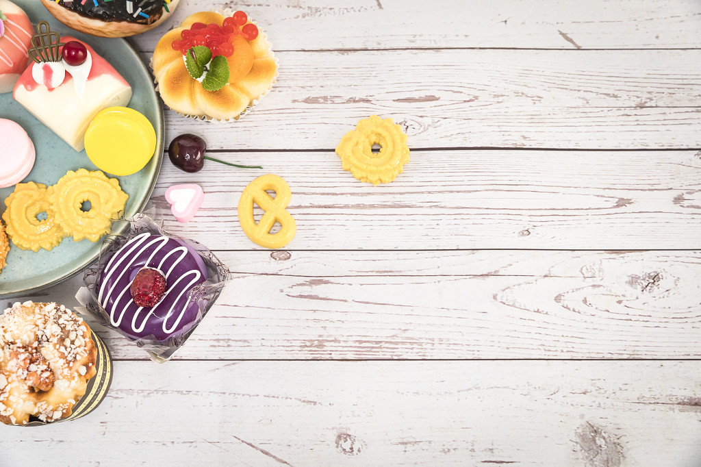 甜品下午茶小蛋糕图片