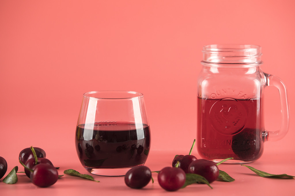 夏日饮料葡萄汁图片