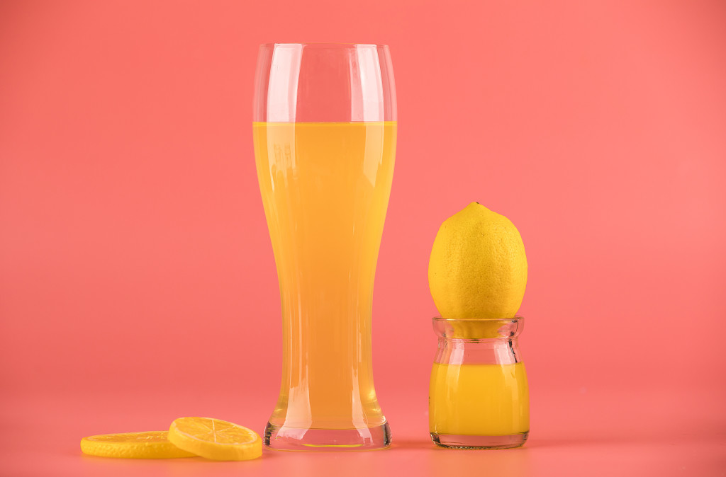 夏日饮料鲜橙汁图片