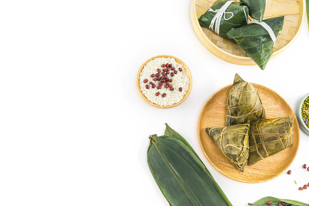 端午节日粽子食材图片
