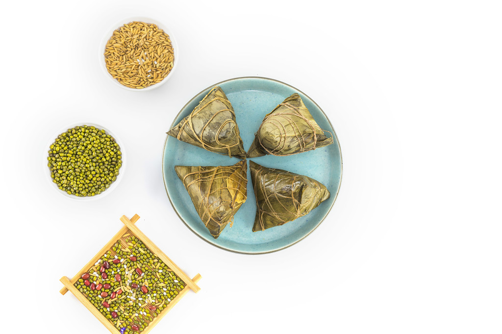 端午节日粽子食材图片