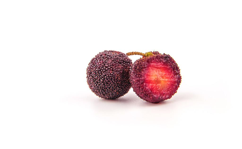 新鲜红色水果杨梅图片