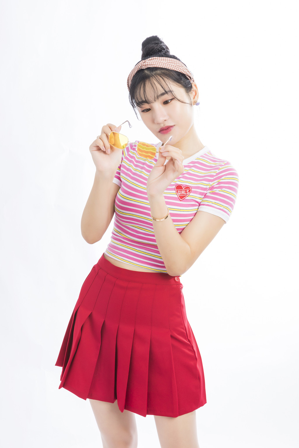 人物美女夏日小清新图片