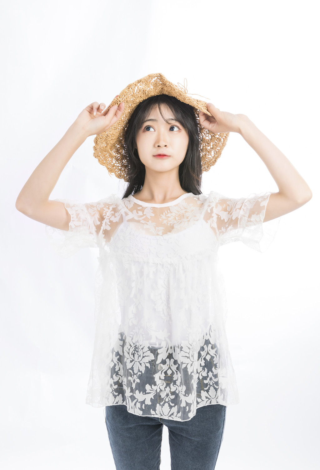 人物美女夏日小清新图片